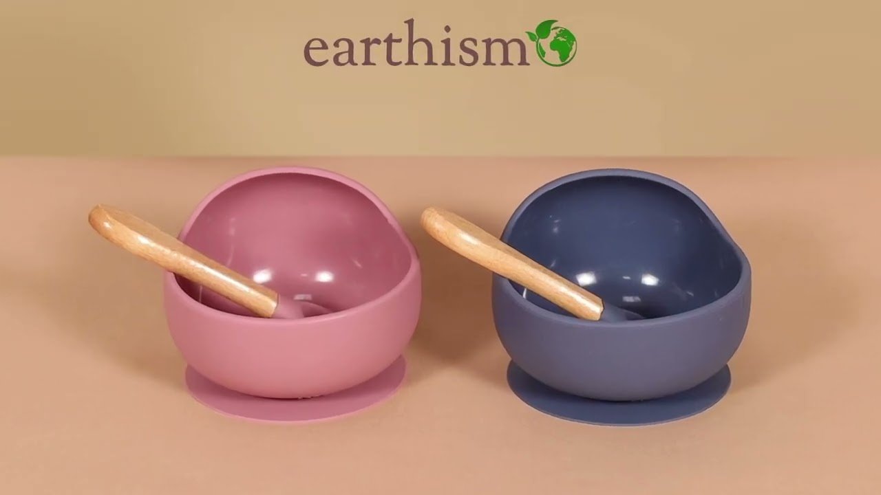 Earthism Silicone bowls for Toddlers